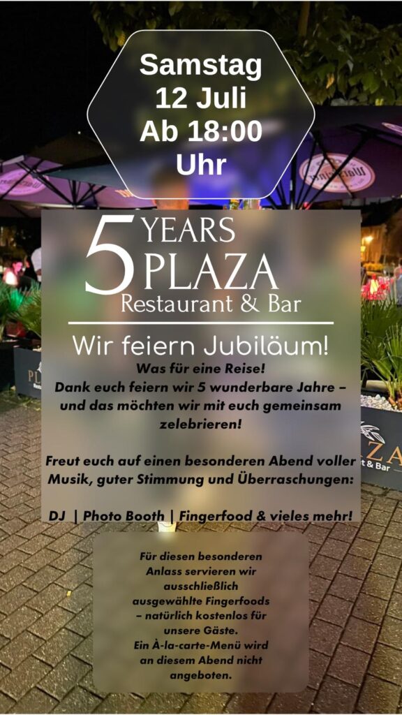 % Jahre Plaza